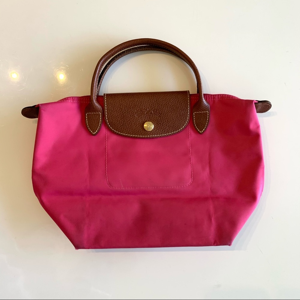 Authentic Longchamp mini pink bag